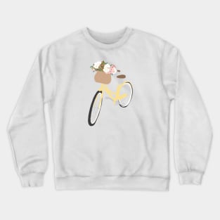 Bike - Yellow Crewneck Sweatshirt